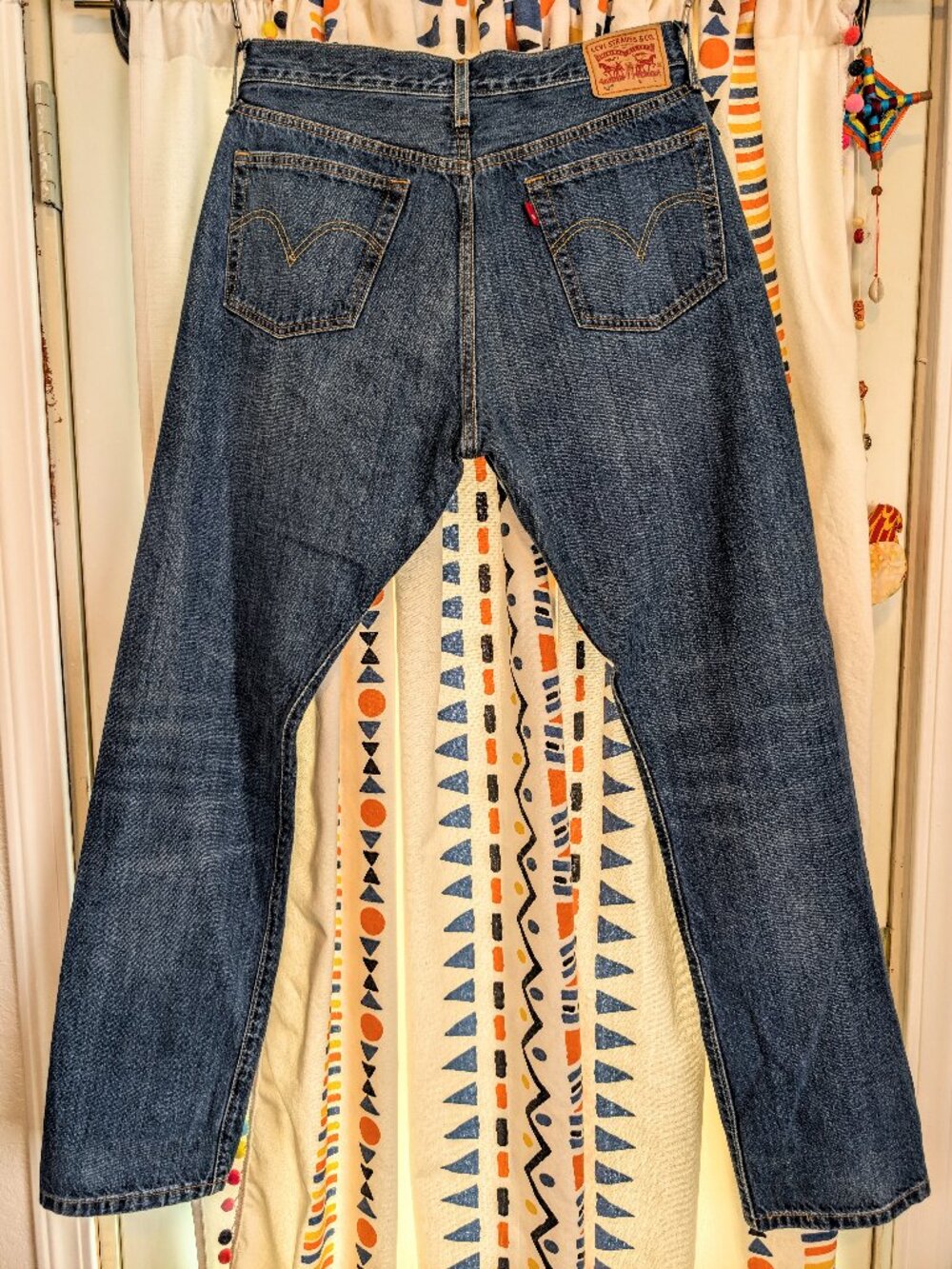 Levi's 501 Original Fit Buttonfly Jeans Size 31x32 Straightleg Medium Wash